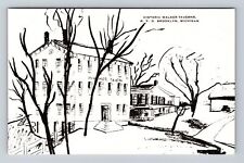 Brooklyn MI-Michigan, Walker Taverns, Advertising, Antique Vintage Postcard picture