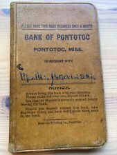 1915 Bank Book To Mrs Donaldson of Pontotoc, Mississippi USA picture