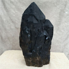 43.5LB Natural smokey quartz cluster mineral specimen crystal Reiki ET424-BCA picture