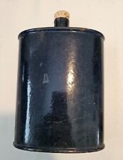 WWI/WWII Original British Commonwealth Canada Water Bottle Canteen Blue Enamel picture