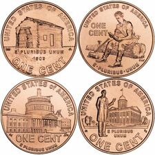 Lincoln Bicentennial Series 1 oz .999 Pure Copper BU Round(s) ~ 4 Designs  picture