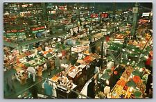 Postcard Aerial View Historic Lexington Market  Baltimore Maryland picture