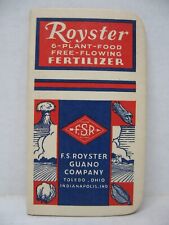 1951 F.S. Royster Guano Company Calendar Note Pad picture