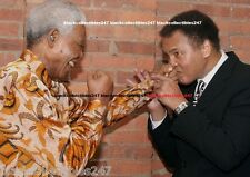 Muhammad Ali Photo 8x10 Nelson Mandela Activist Boxing Sports Memorabilia picture