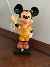 Vintage Mickey Mouse Walt Disney Glowies Light Lamp Figure Made in Japan Works picture