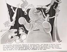 1976 RBBC Circus Sam Norkin Cartoonist for Bicentennial Circus Show Ringling  picture