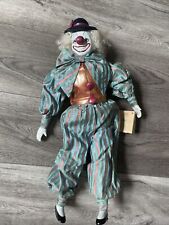 RARE Bradley’s collectible doll clown CASSIDY porcelain Limited Edition picture