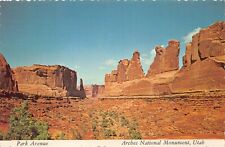 Vtg Postcard 6x4 Arches National Monument UT Utah Park Ave Courthouse Towers L8 picture