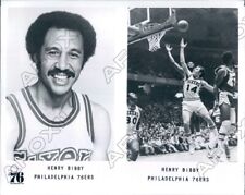 1979 Henry Bibby Philadelphia 76ers Basketball Press Photo picture