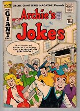 ARCHIE GIANT SERIES MAGAZINE #22 1963 SILVER AGE GIANT 68 PAGES picture