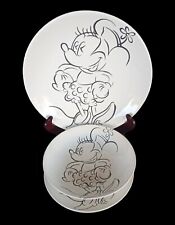 Set Of 3 Vintage Disney Mickey & Co Gabbay Dinnerware 