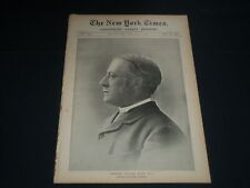 1897 JULY 3 NEW YORK TIMES ILLUSTRATED MAGAZINE - CHARLES WILLIAM ELIOT- NP 3871 picture