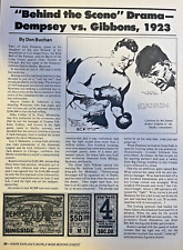1980 Boxer Jack Dempsey vs Tommy Gibbons July 4 1923 picture