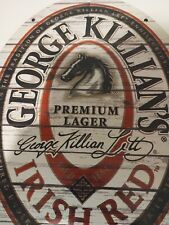 2008 George Killian's Irish Red Premium Lager Composite Board Beer Sign 2 SIDED  picture