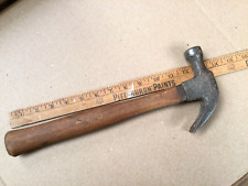 VINTAGE CRAFTSMAN 38141 CARPENTERS 16 oz. NOTCHED CLAW HAMMER WOOD HANDLE picture