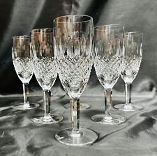 Set of 6 Waterford “Colleen” Tall Stem 7 ⅜” Fluted Champagne Glasses picture