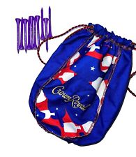 Crown Royal Camo Limited Edition Bag Red, White,  Blue & 10 Golf Tees - Purple picture