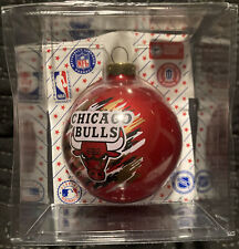 Chicago Bulls~Christmas Ornament~ Topperscot~NBA~Vintage~In Box picture