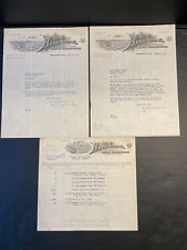 5 U.S.  Bank Note Co. Letterheads, Order Form, Letter & Postcard ~ 1913 / 1914 picture