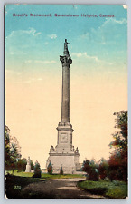 Postcard Brock's Monument Queenstown Heights Canada picture