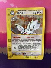 Pokemon Card Togetic Aquapolis Holo Rare H27/H32 Moderately Played picture