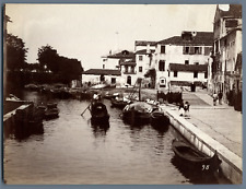 Italy, Venezia, Naya Vintage Albumen Print Albumin Print 20x25 Circa  picture