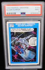 1990 Impel Marvel Universe #153 Silver Suffer PSA 9 Mint picture
