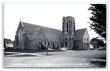 Emmanuel Lutheran Church Fairmount MN Minnesota EKC RPPC Postcard G2 picture