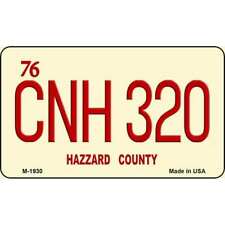 CNH320 Hazzard County Novelty Metal Magnet M-1930 picture