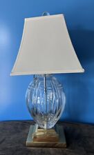 Vintage Table Lamp Cut Glass picture