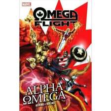 Omega Flight Alpha to Omega TPB #1 in Near Mint + condition. Marvel comics [g