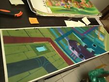 Vintage ARCHIE animation cels PANORAMIC BACKGROUND PRODUCTION ART anime cel picture