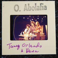 OA13-106 1970s Tony Orlando and Dawn Show Orig Oscar Abolafia 35mm COLOR SLIDE picture