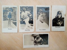 Rare 1932 Krema 5x Various Sports Card Pictures Tennis Auto Racing Van Ryn picture