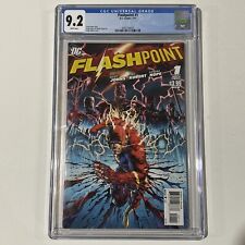 Flashpoint 1 - CGC 9.2 - DC Comics 2011 - Geoff Johns Flash key story picture