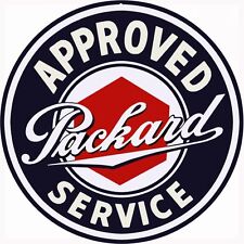 Approved Packard Service Station Gas and Motor Oil Sign picture