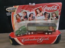 Coca-Cola Matchbox Semi Tractor Trailer #1 Calendar Girls Collection 1947 in Box picture