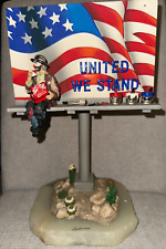 United We Stand Flag Clown Emmett Kelly Jr. Ron Lee Signed 319/1500 Rare picture