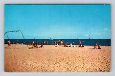 MS-Mississippi, Mississippi Gulf Coast Along the Beach, Vintage Postcard picture