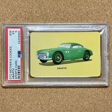 1955 D72 Mother's Cookies Sport Cards #39 Abarth Fiat 500 - PSA 5 EX picture