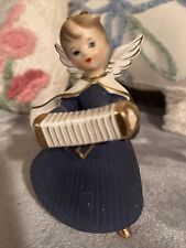 Vintage Angel Blue Gold Ivory Japan picture