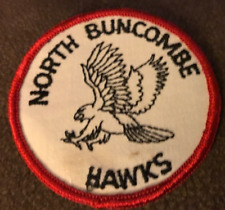 NORTH BUNCOMBE HAWKS WEAVERVILLE NC SCHOOL PATCH—RARE picture