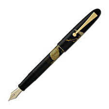 Namiki Nippon Art Collection Fountain Pen in Crane and Turtle - 14K Gold Fine picture