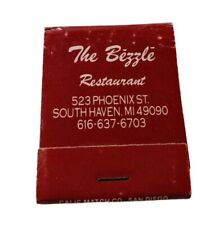 VTG Matchbook - The Bezzle Restaurant - South Haven, MI (Unstruck) #52 picture