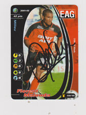 FLORENT MALOUDA 039/105 Signed Football Card Champion FOIL 2001-02 Wizards picture