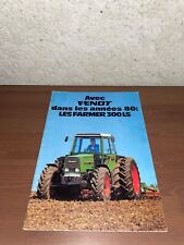brochure prospectus PROSPECTUS TRACTOR FENDT FARMER 300 LS tractor-tractor-deutz picture