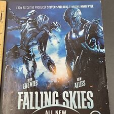 2013 Print Ad Falling Skies TV Show Promo TNT New Enemies New Allies Noah Wyle picture