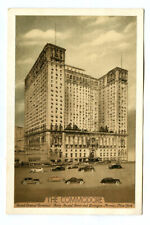 Rare 1930s COMMODORE HOTEL Grand Central NEW YORK Lumitone Photoprint Postcard picture