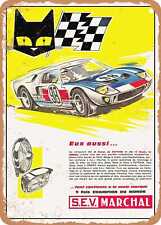 METAL SIGN - 1966 You too trust the only brand 9-time world champion SEV Marchal picture