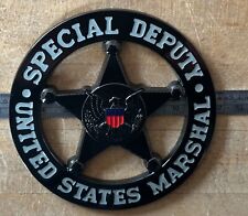 US Marshals Service-GIANT Special Dep Paperweight coin 3.75in 